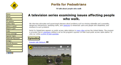 Desktop Screenshot of pedestrian.org